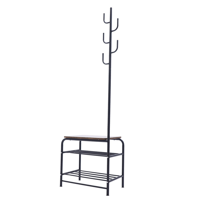 17 Stories Hall Tree 21.25'' Wide with Shoe Storage Wayfair